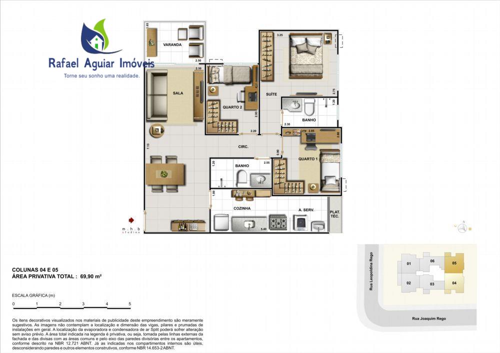 Apartamento à venda com 3 quartos - Foto 20