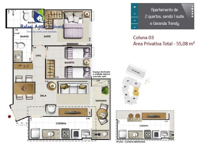 Apartamento à venda com 2 quartos - Foto 23